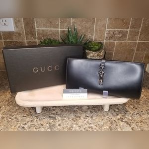 Gucci Jackie Leather Long Wallet
